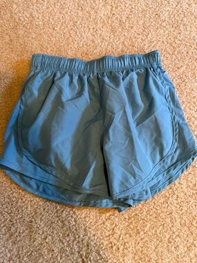 Nike Women’s Light Blue Athletic Shorts